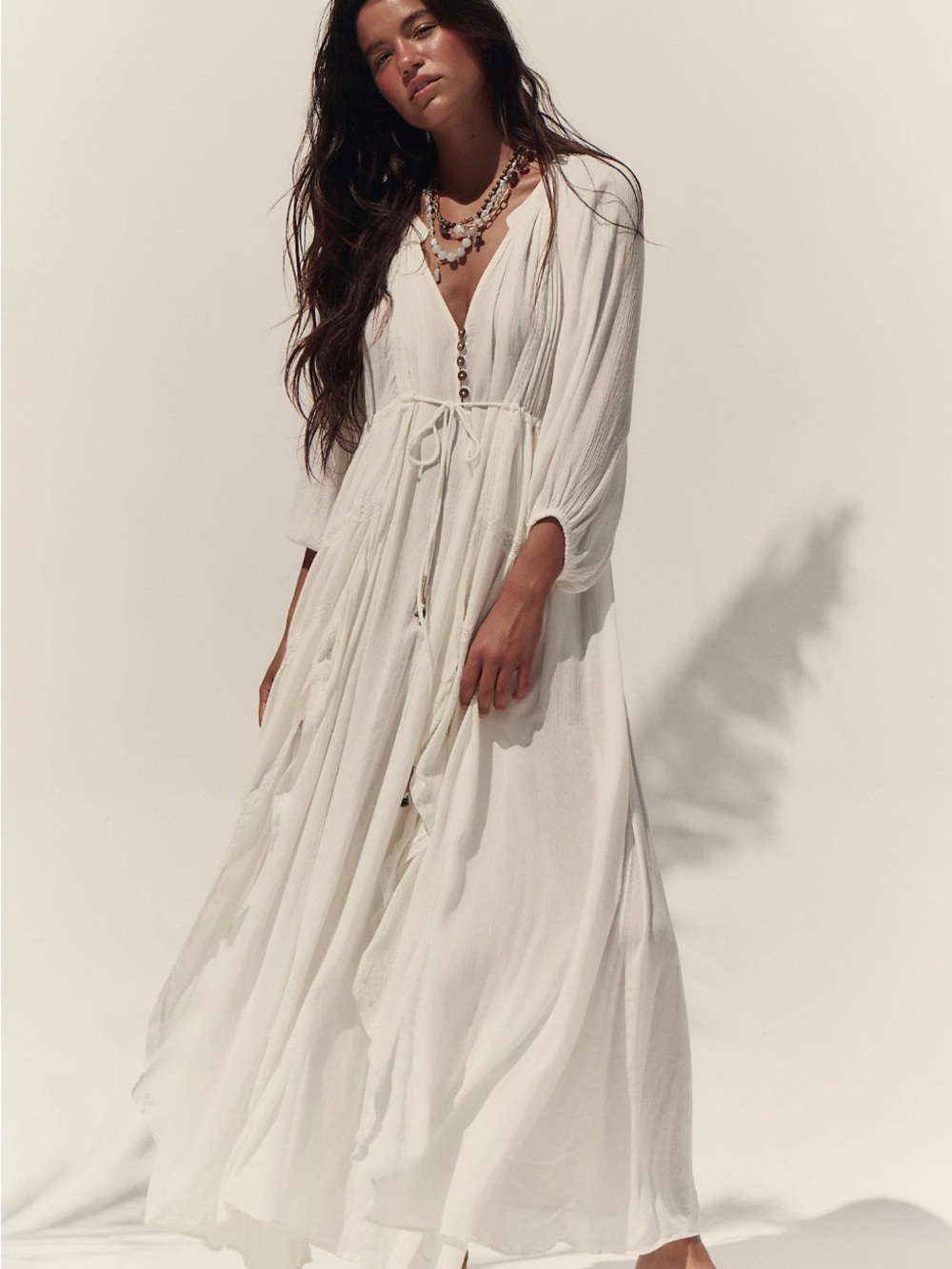 Free People Plenty of Love Maxi Dress – Size Small